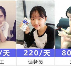 无锡关于斗米兼职上的模特雇用的信息
