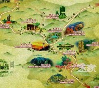无锡景点地图(长沙景点地图)