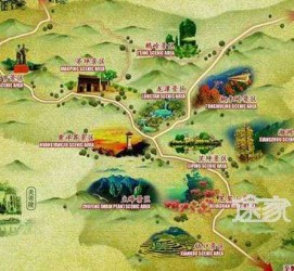 无锡景点地图(长沙景点地图)